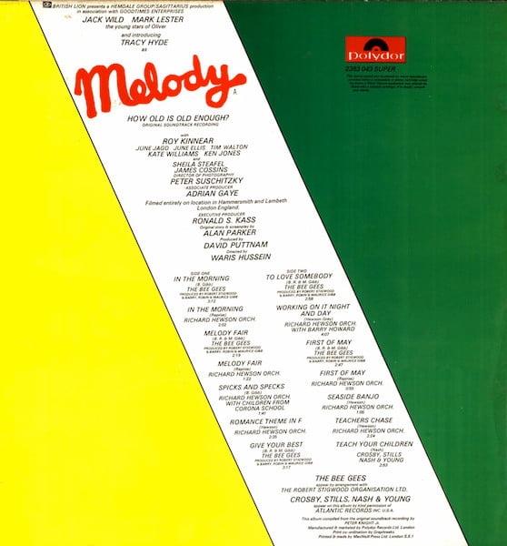 Various - Original Soundtrack Recording From Melody - Image 2