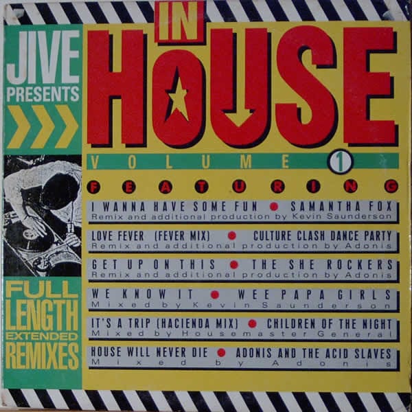 Various - Jive Presents "In House" Volume 1 (Full Length Extended Remixes)