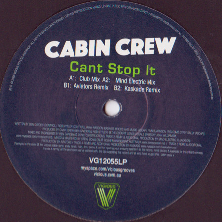 Cabin Crew - Can't Stop It
